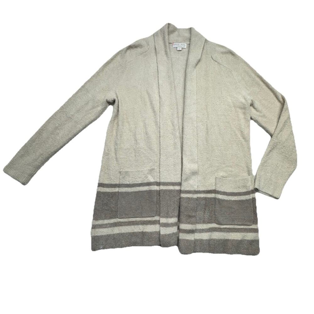 Barefoot Dreams Womens Large Cardigan Cozy Chic Lite Long Sleeve Soft - Picture 2 of 9